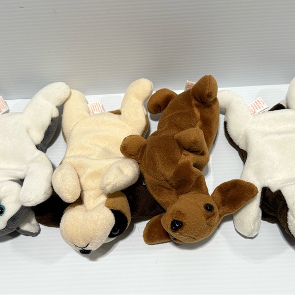 Puppy Dog Lot of 14 TY Beanie Babies Plush Toys Collection - Picture 9 of 9